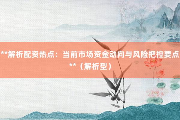 **解析配资热点：当前市场资金动向与风险把控要点**（解析型）